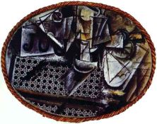 Haga click para ver la imagen ampliada still-life with chair caning 1911-12.jpg